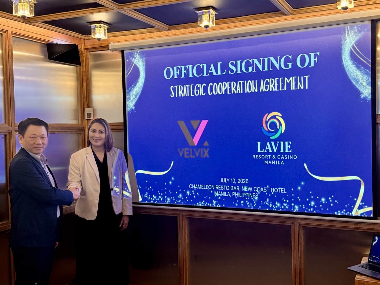 Velvix and LaVie Casino Manila